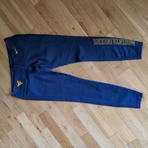 WVU Mountaineers Nike tight fit leggings XL